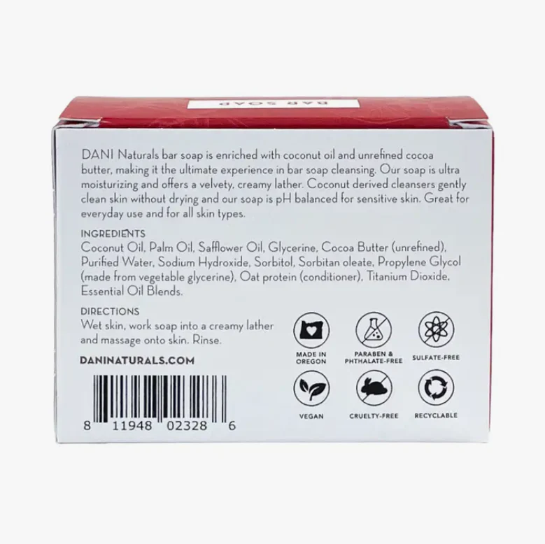 CITRUS ROSE BAR SOAP - Image 2