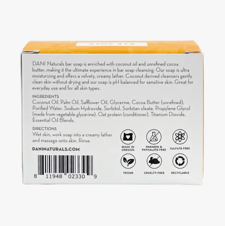 GRAPEFRUIT GINGER BAR SOAP - Image 2