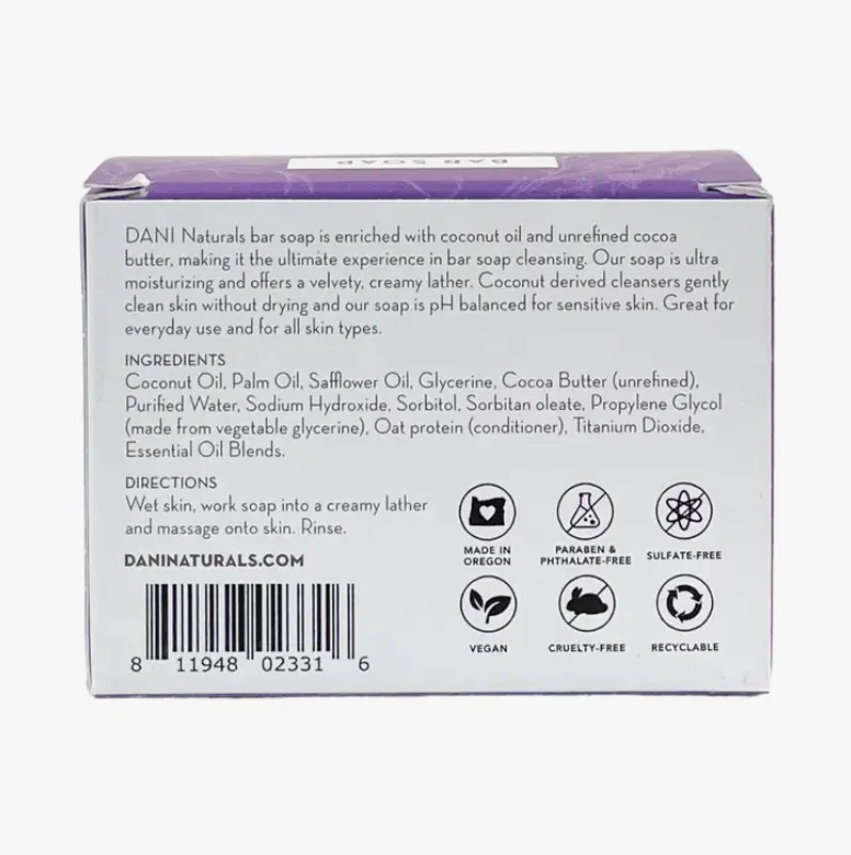 LEMONGRASS LAVENDER BAR SOAP - Image 2