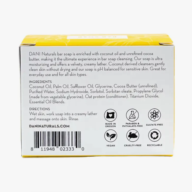 SANDALWOOD VANILLA BAR SOAP - Image 2