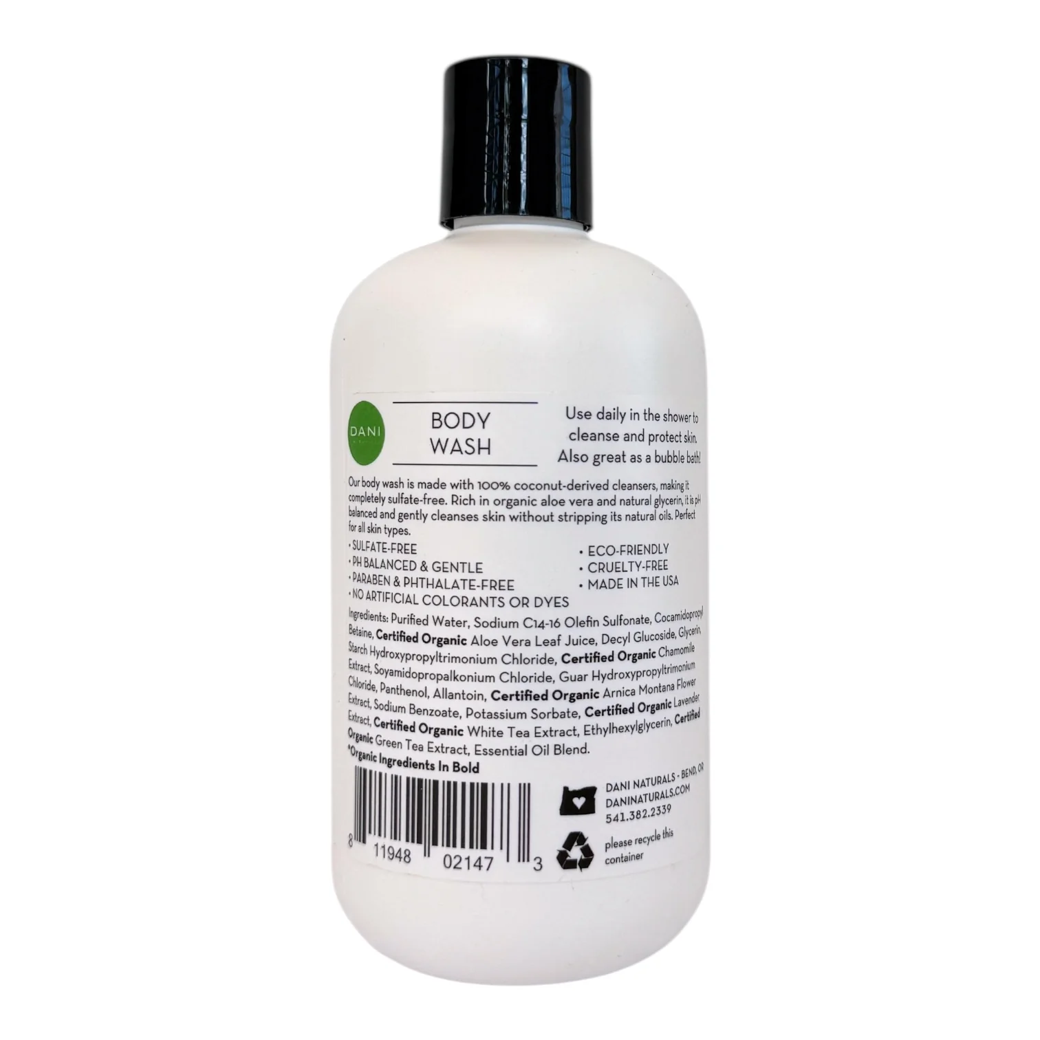 BAMBOO BERGAMOT MOISTURIZING BODY WASH - Image 2