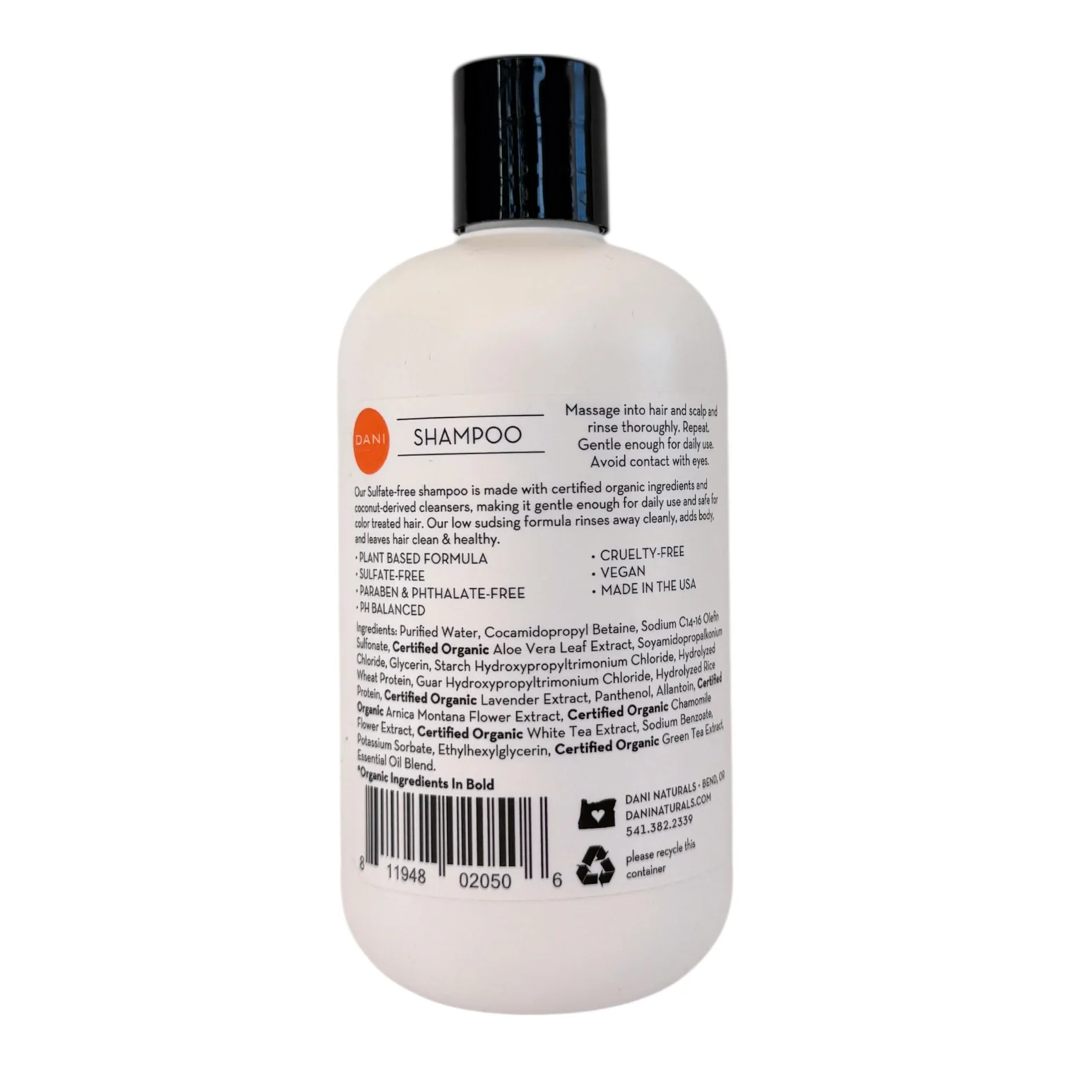 GRAPEFRUIT GINGER SULFATE-FREE SHAMPOO - Image 2