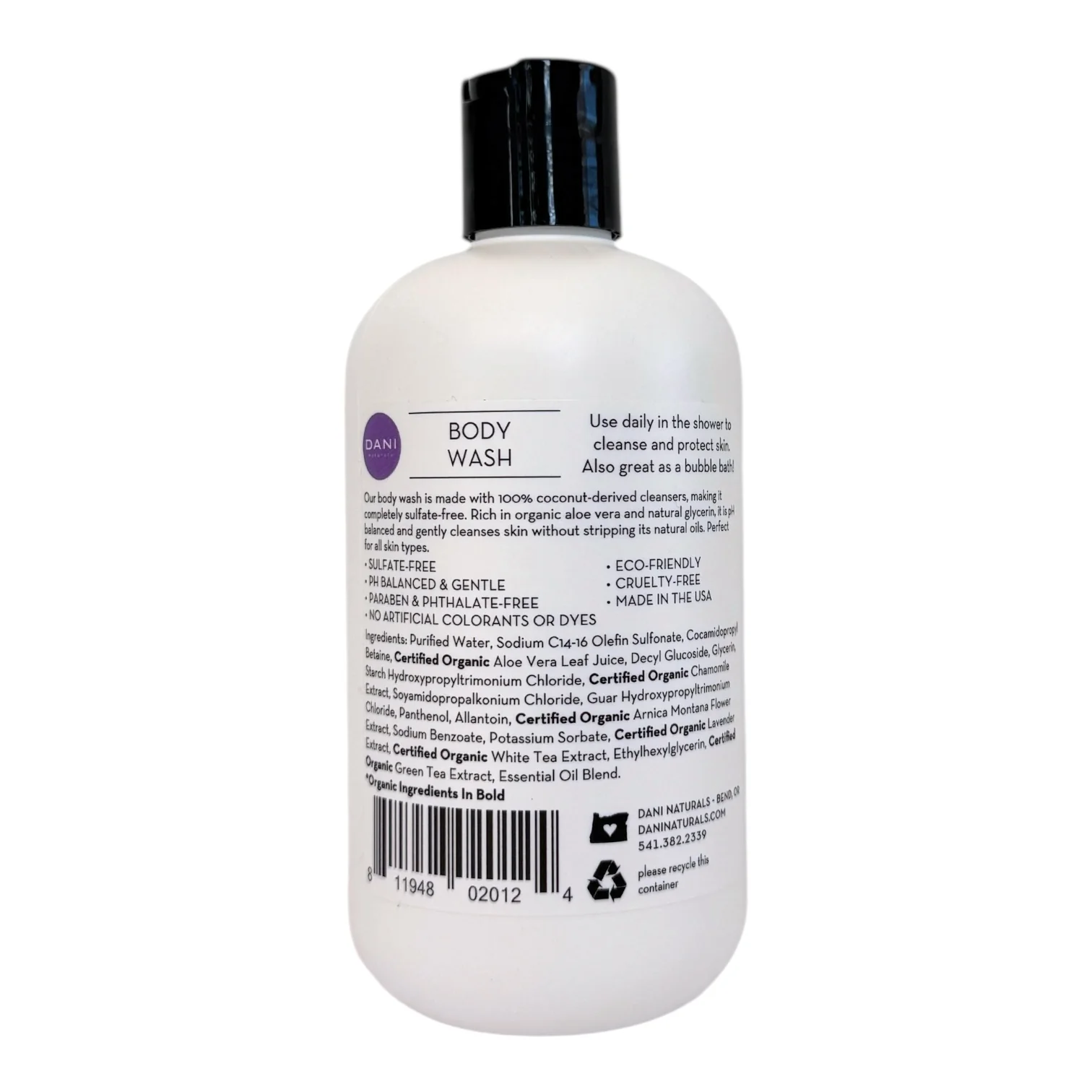 LEMONGRASS LAVENDER MOISTURIZING BODY WASH - Image 2