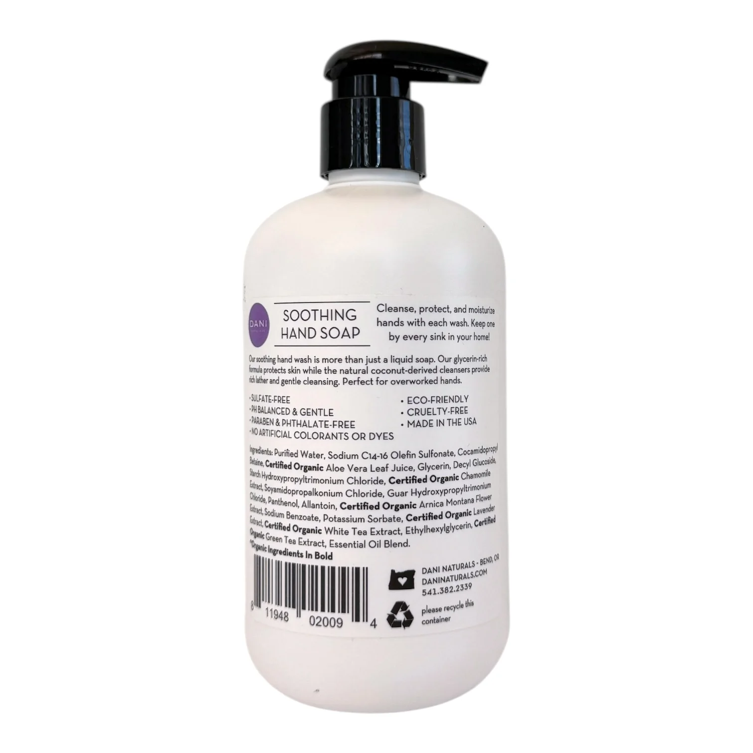 LEMONGRASS LAVENDER MOISTURIZING HAND SOAP - Image 2