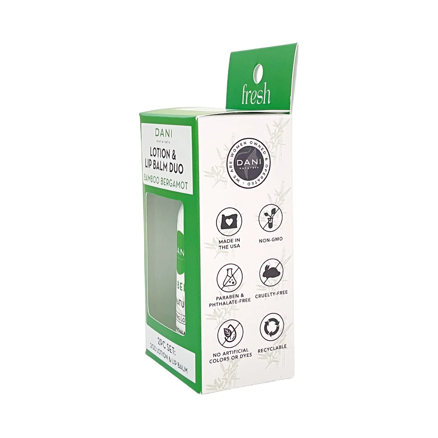 BAMBOO BERGAMOT LOTION AND LIP BALM DUO - Image 2