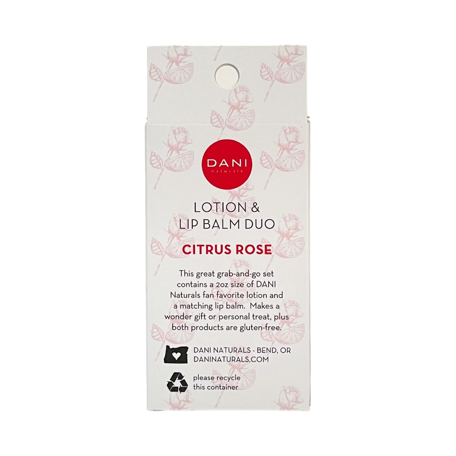 CITRUS ROSE LOTION AND LIP BALM DUO - Image 2
