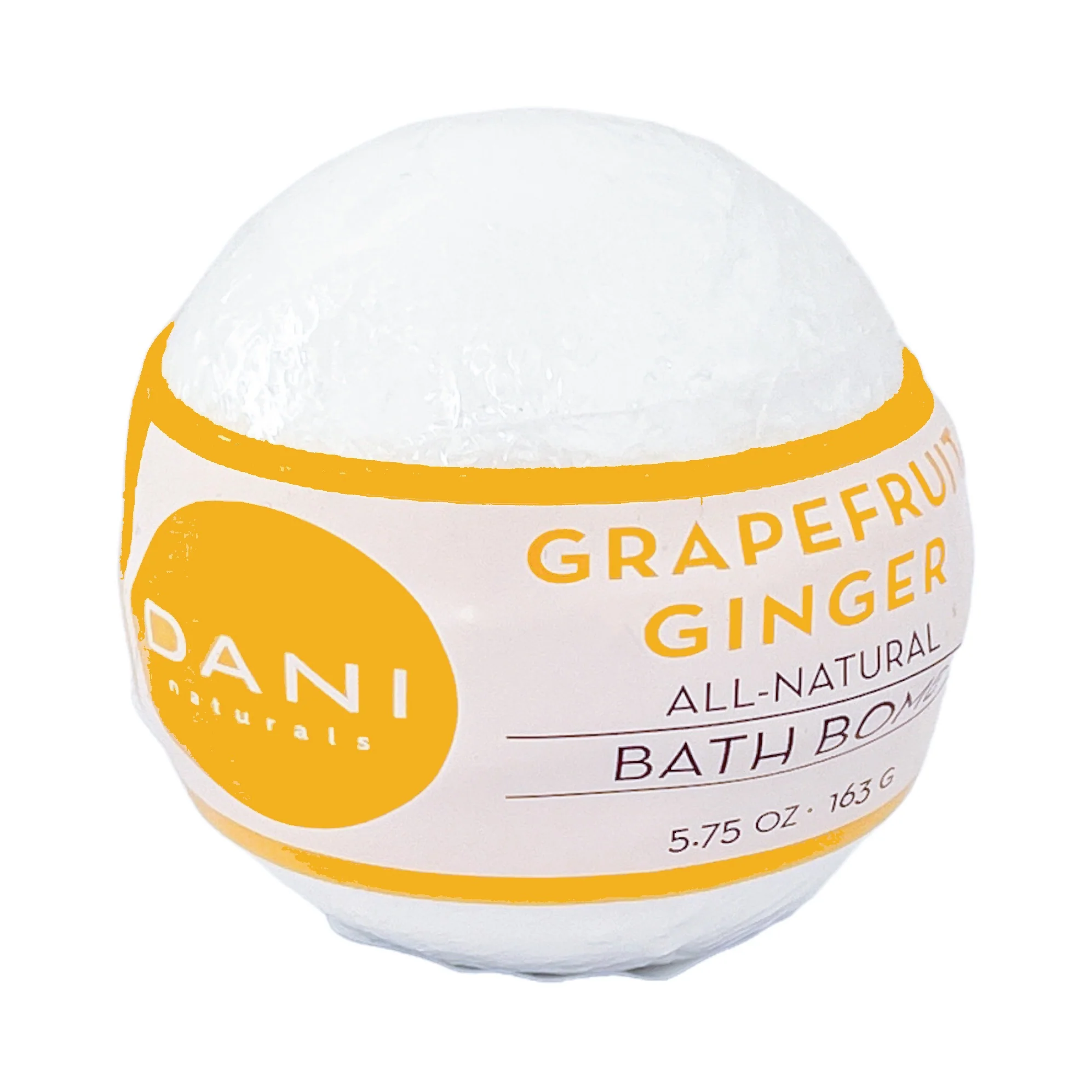GRAPEFRUIT GINGER BATH BOMB