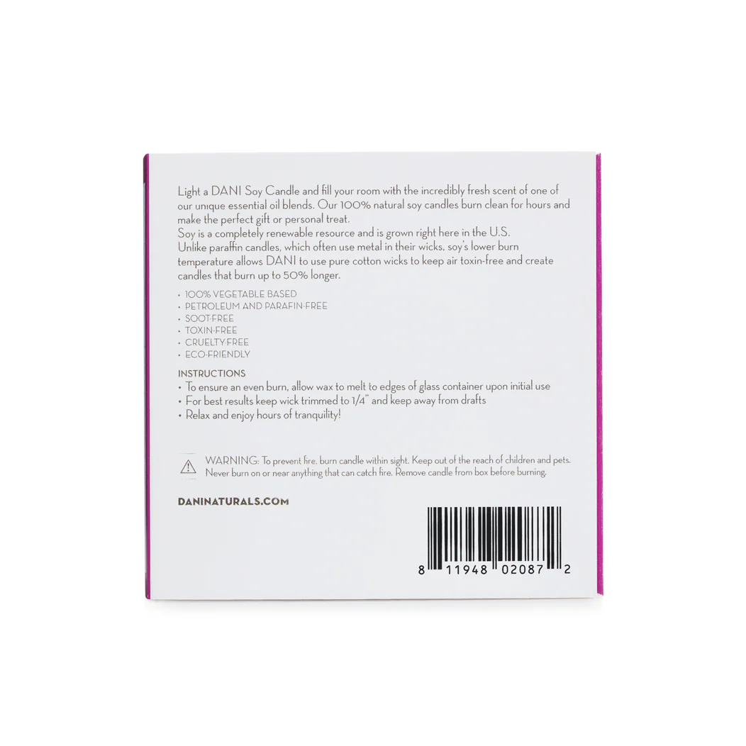 PASSION FRUIT GLASS CANDLE - Image 4