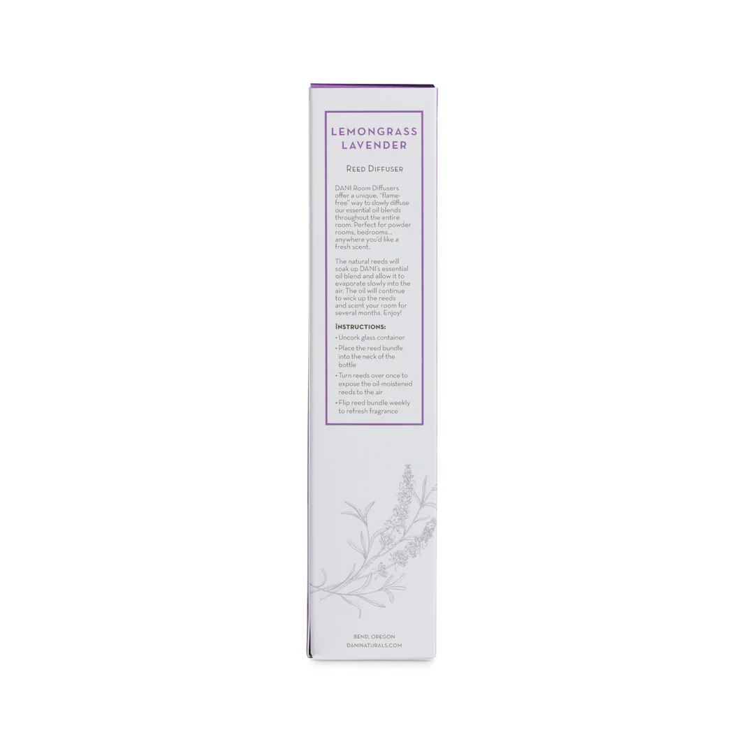 LEMONGRASS LAVENDER REED DIFFUSER - Image 4