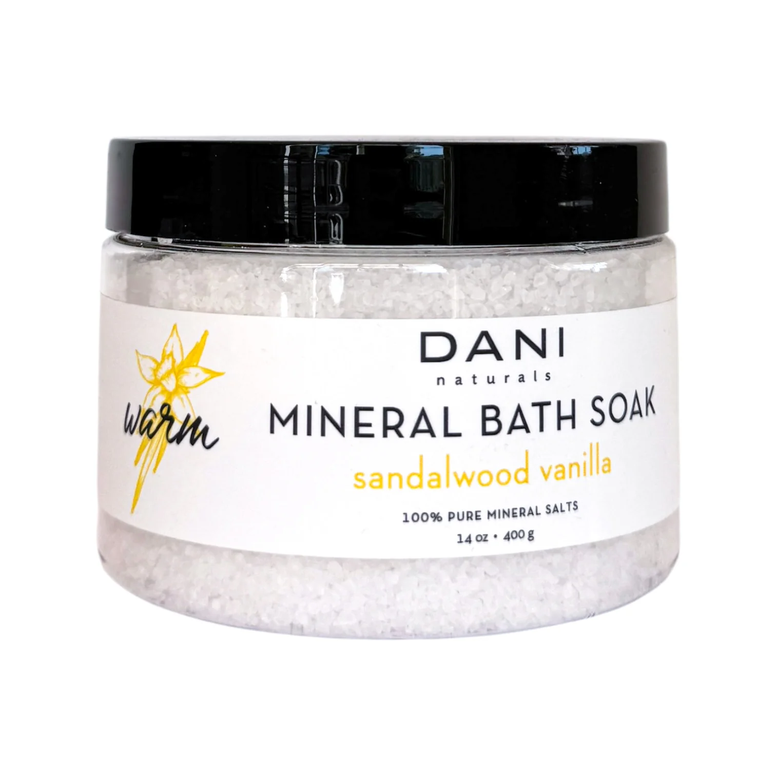 SANDALWOOD VANILLA MINERAL BATH SOAK - Image 4