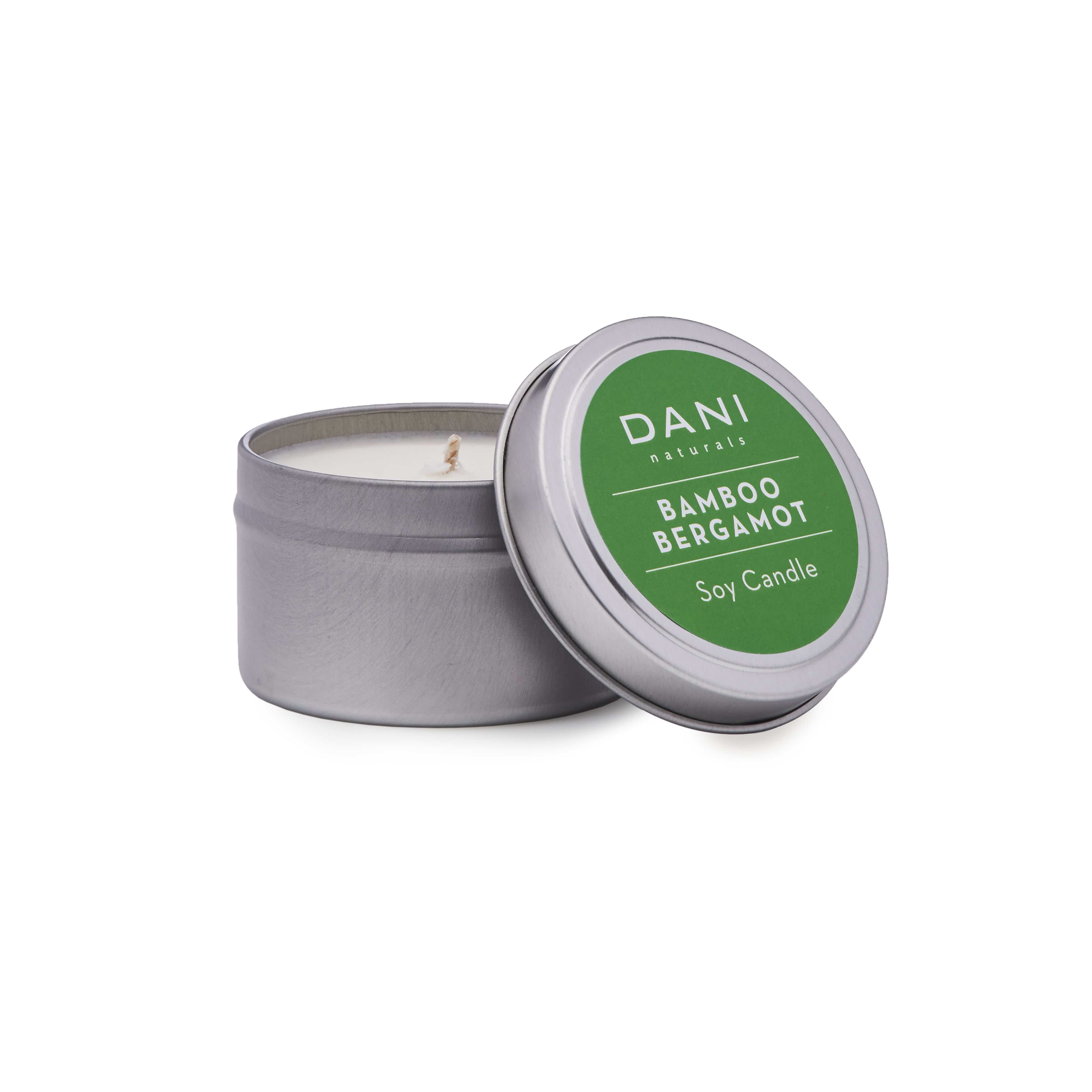 BAMBOO BERGAMOT 6OZ TIN CANDLE - Image 2
